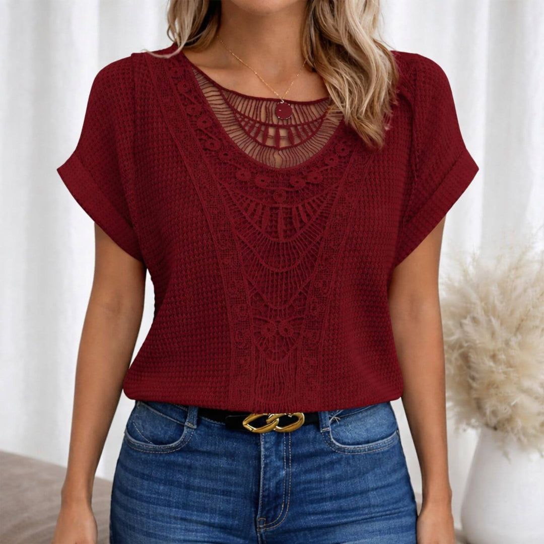 Hilda™- Stilig Boho Chic Bluse