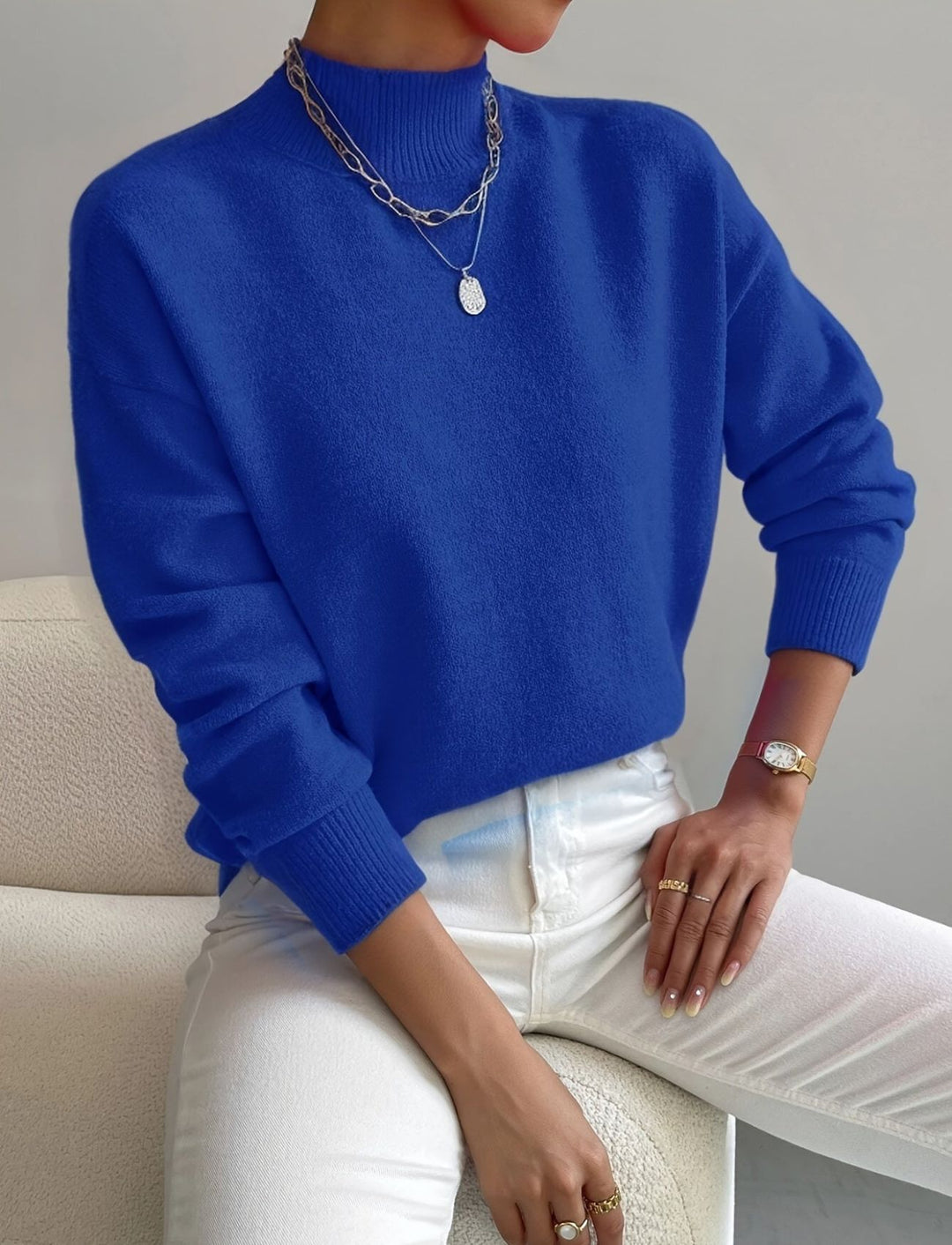 Ingrid™ - Elegant Høyhalset Komfortgenser