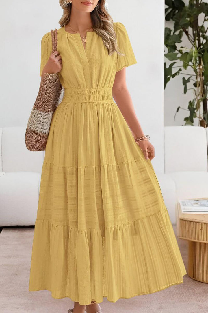 Irene™ – Elegant Boho Sommerkjole i Maxilengde
