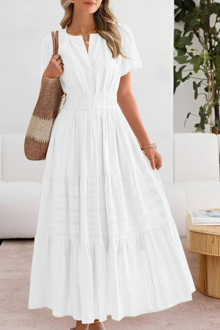 Irene™ – Elegant Boho Sommerkjole i Maxilengde