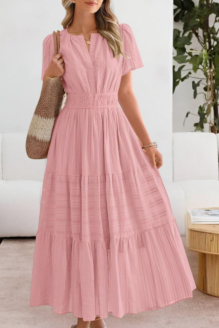 Irene™ – Elegant Boho Sommerkjole i Maxilengde