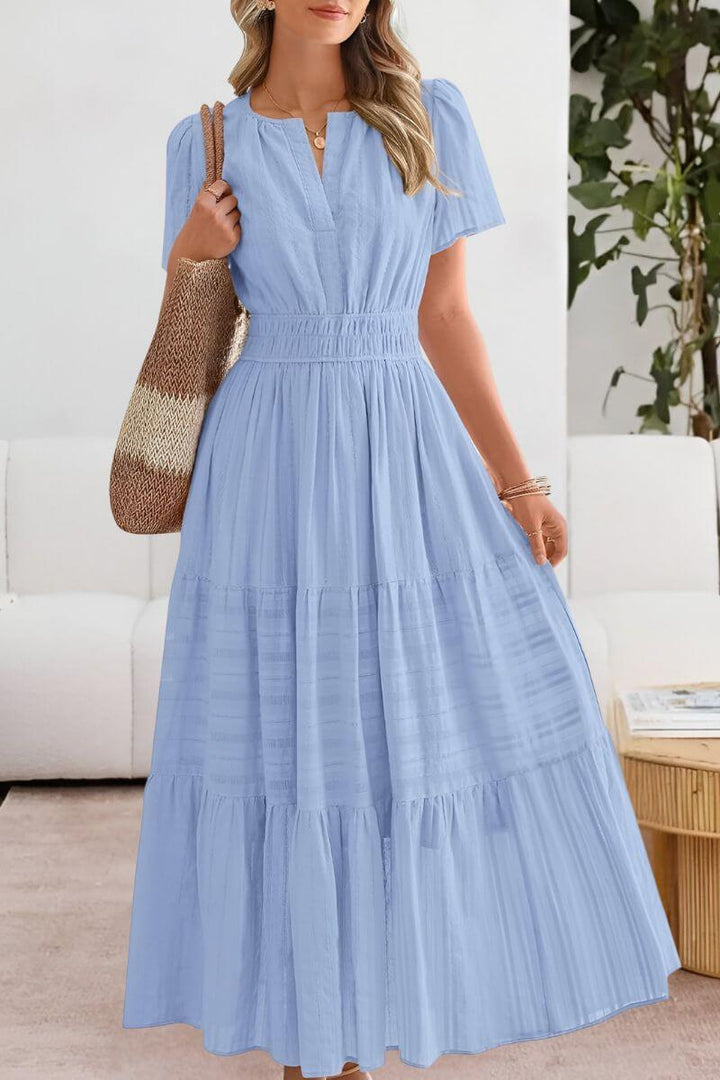 Irene™ – Elegant Boho Sommerkjole i Maxilengde