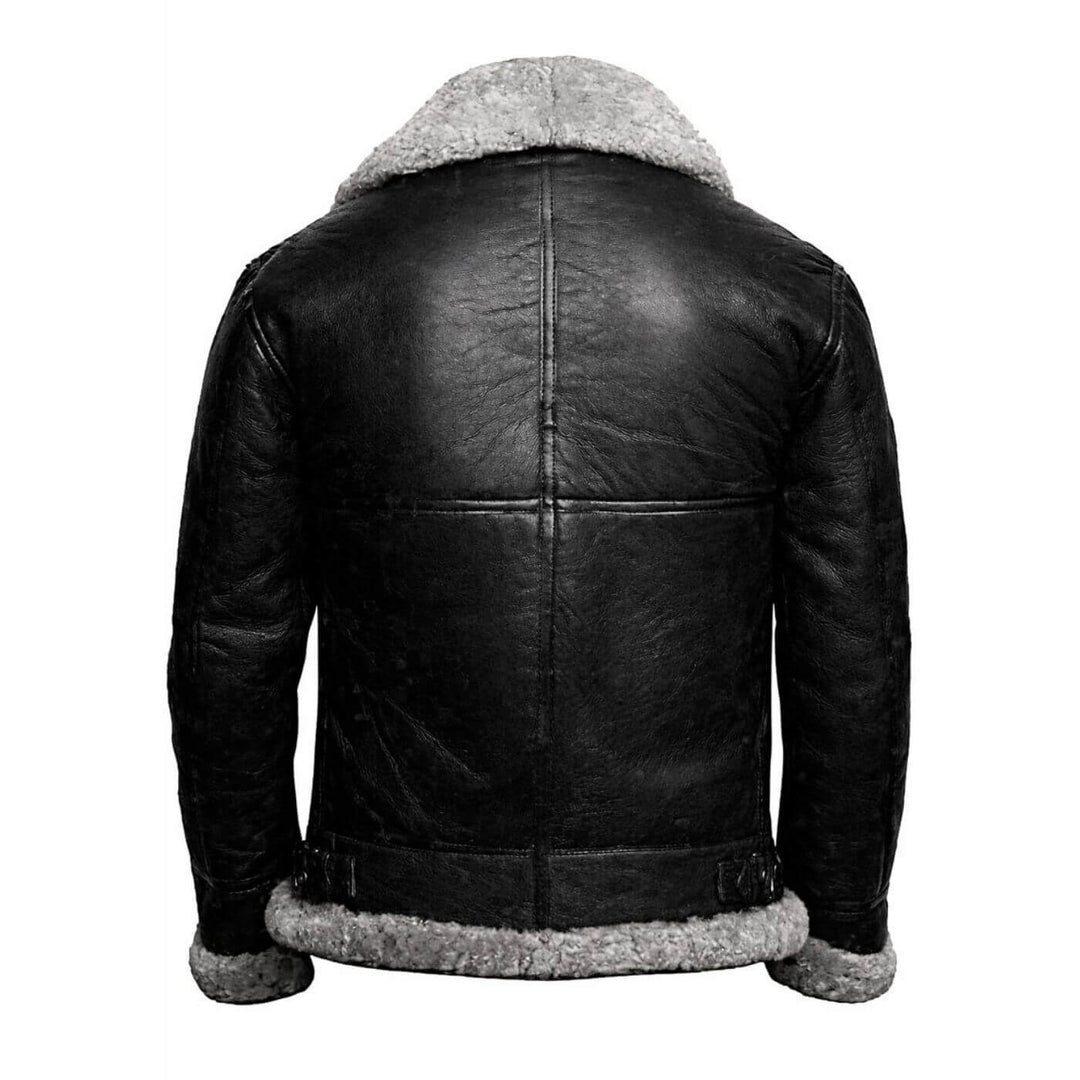 Iver™ – Luksuriøs skinnjakke med mykt plysjfôr
