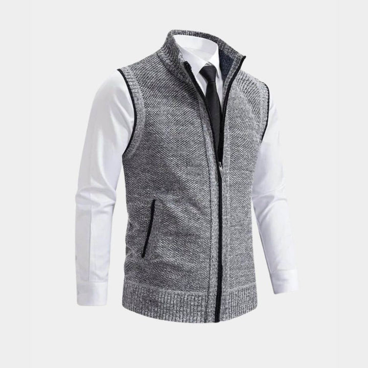 Jarle™ – Elegant vest med full glidelås