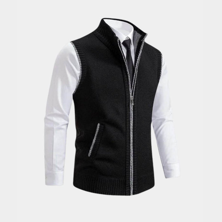 Jarle™ – Elegant vest med full glidelås