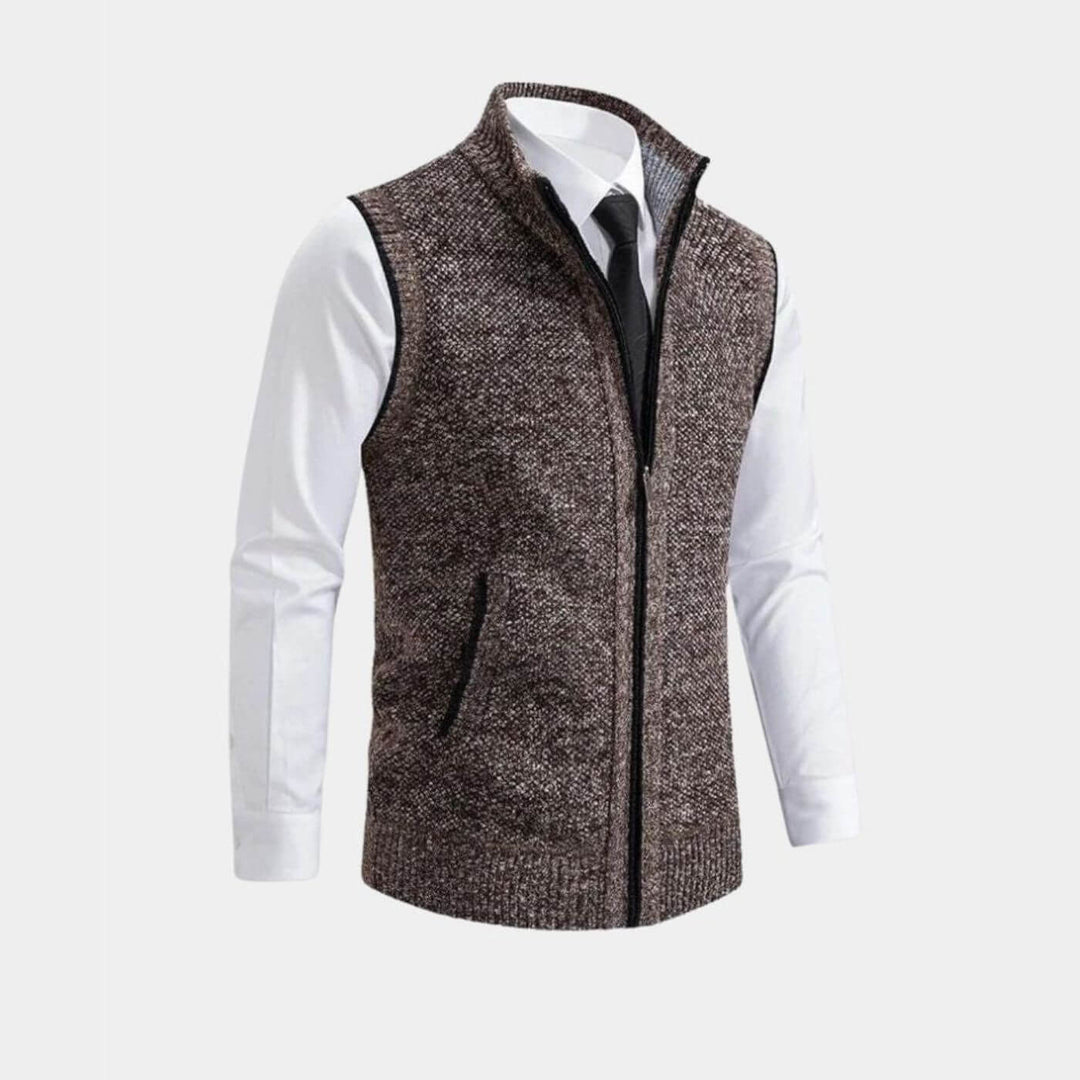 Jarle™ – Elegant vest med full glidelås