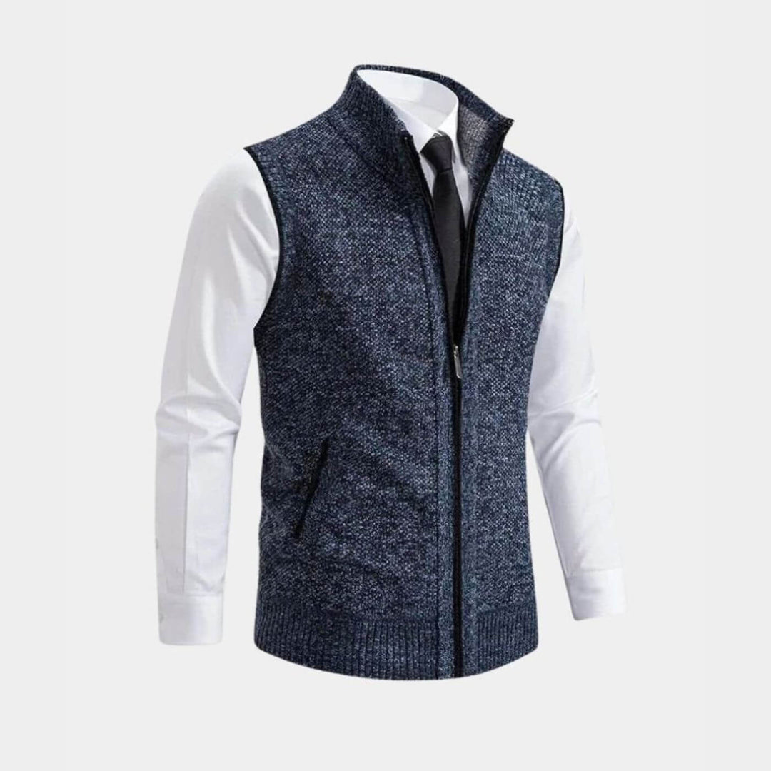 Jarle™ – Elegant vest med full glidelås