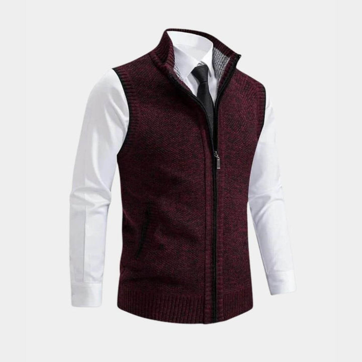 Jarle™ – Elegant vest med full glidelås