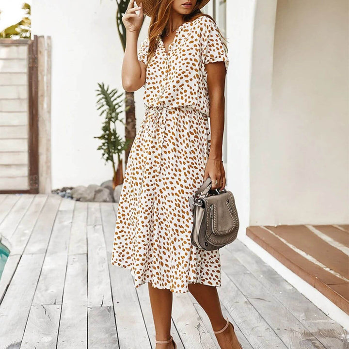 Jenny™ – Vintage Behagelig Sommerkjole