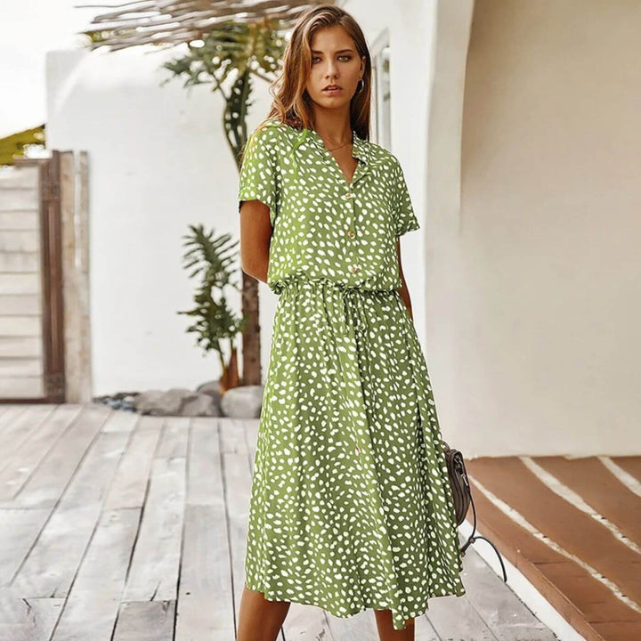 Jenny™ – Vintage Behagelig Sommerkjole