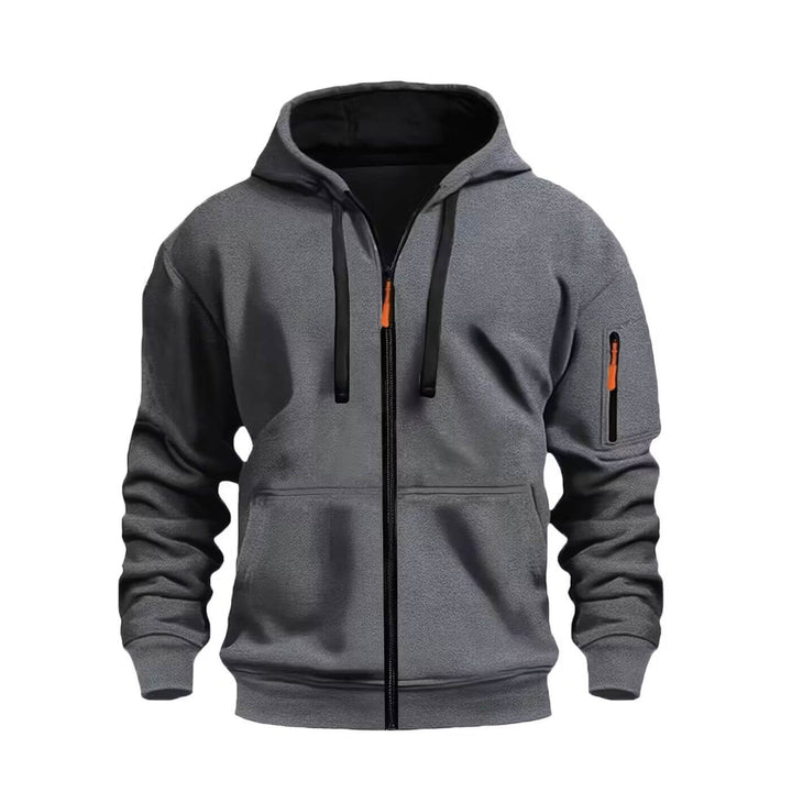 Jens™ – Avslappet Glidelåsjakke