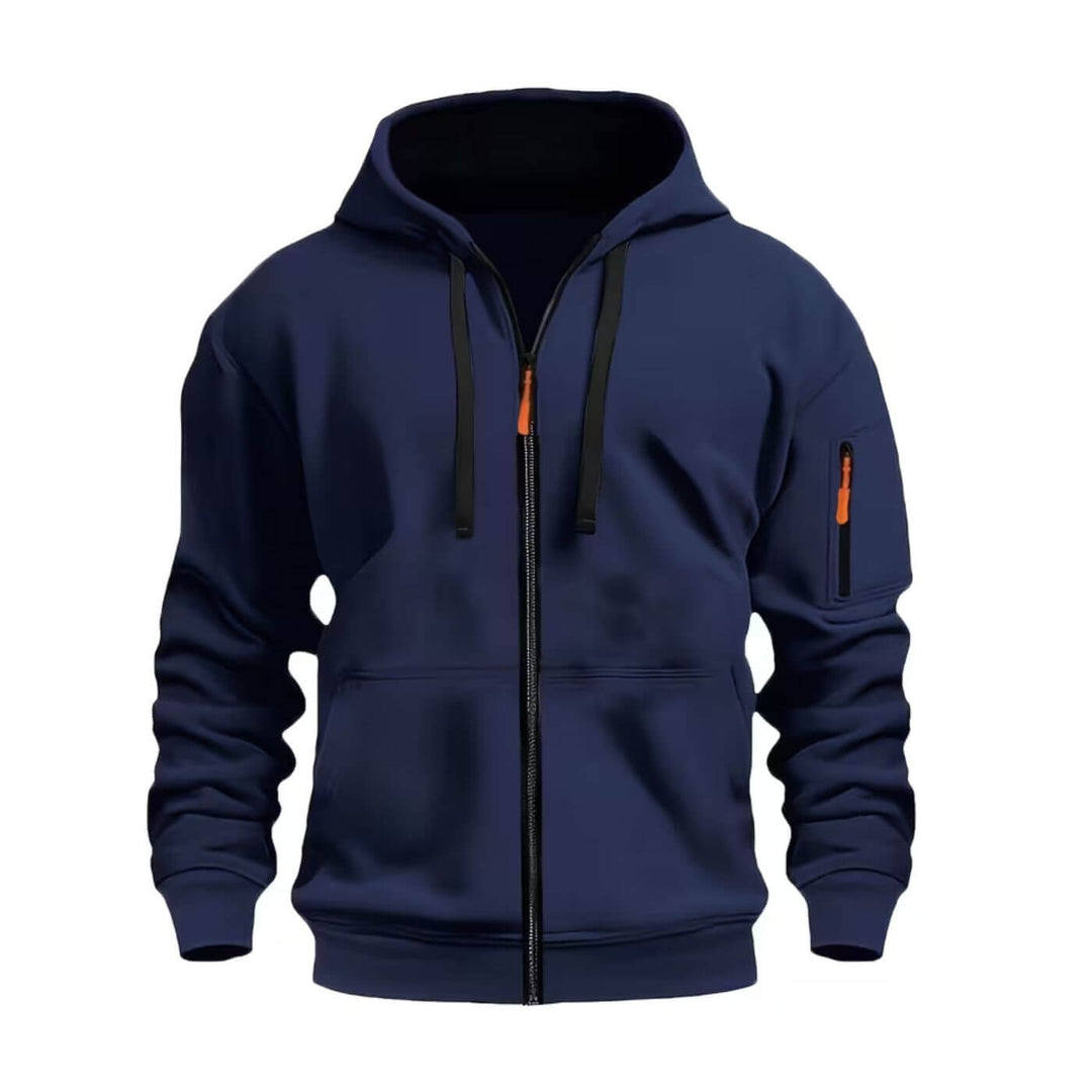 Jens™ – Avslappet Glidelåsjakke