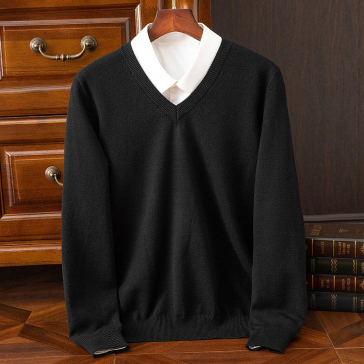 Jonas™ - Trendy V-Neck Herregenser