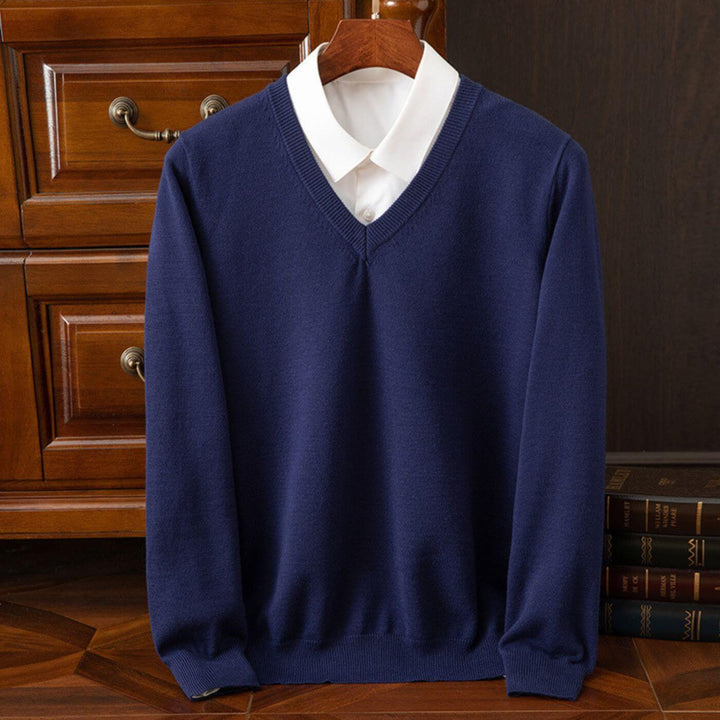Jonas™ - Trendy V-Neck Herregenser