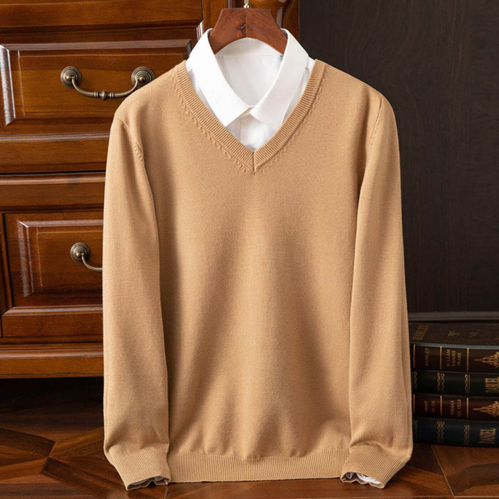 Jonas™ - Trendy V-Neck Herregenser