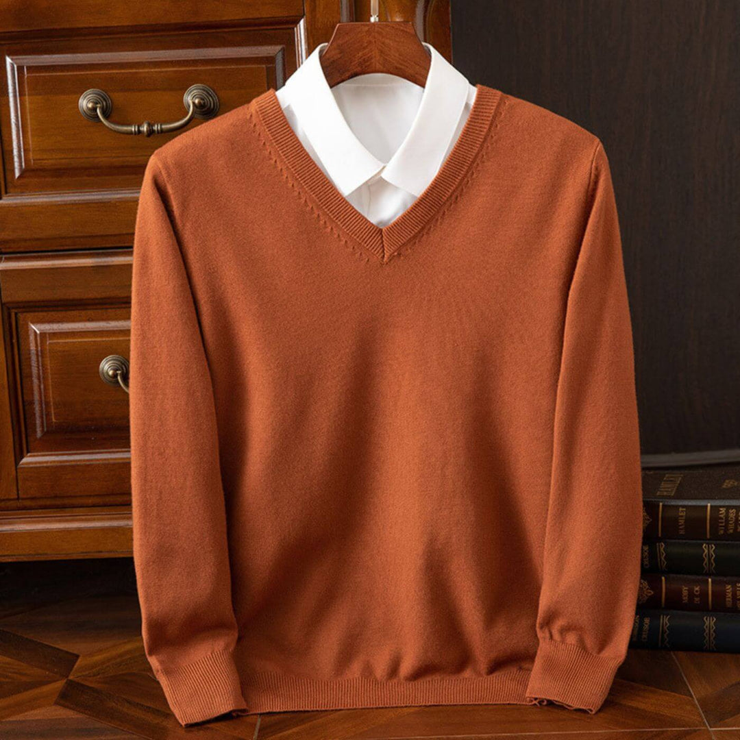 Jonas™ - Trendy V-Neck Herregenser