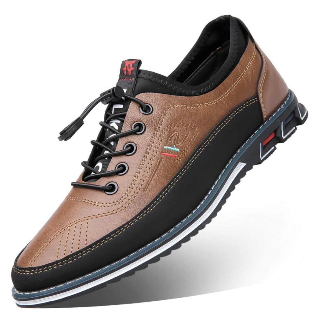 Jonatan™- Premium Oxford-sko i skinn