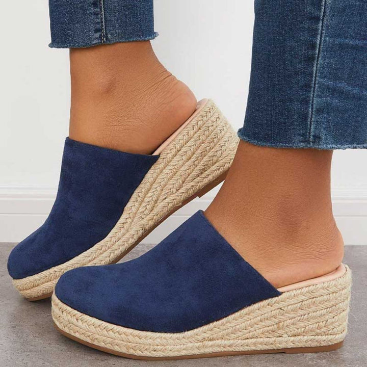 Kaja™ - Ortopediske Slip-on Kilesandaler