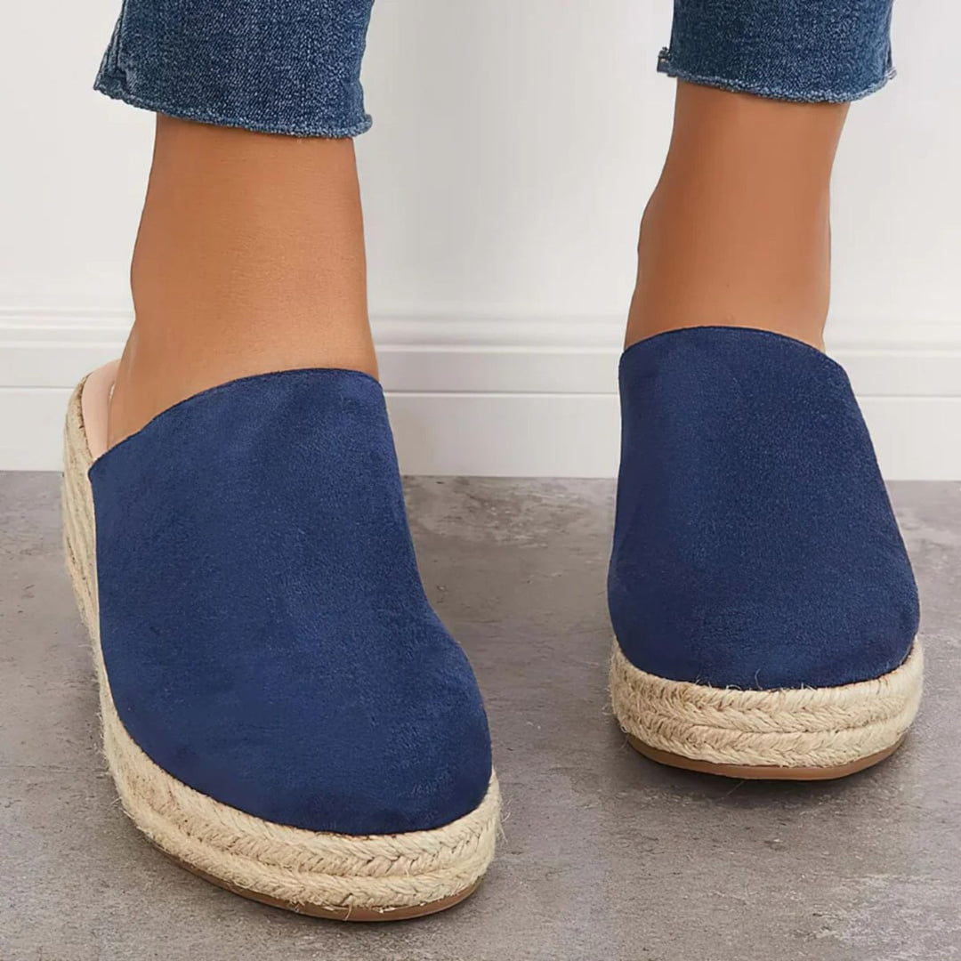 Kaja™ - Ortopediske Slip-on Kilesandaler