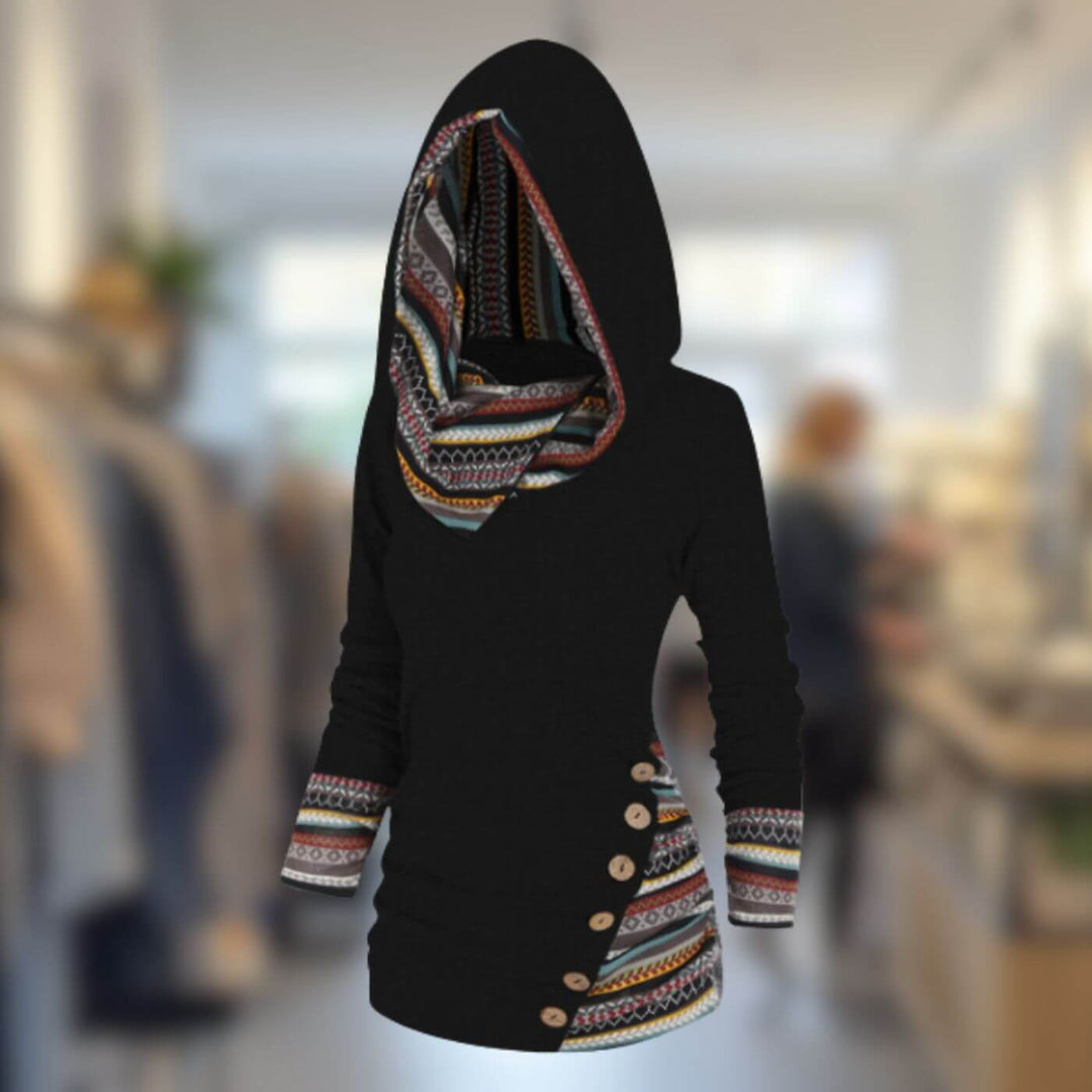 Kaja™ – Etnisk Komfort-Hoodie