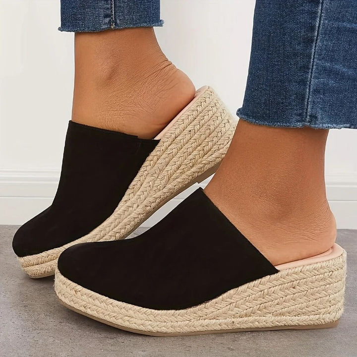 Kaja™ - Ortopediske Slip-on Kilesandaler