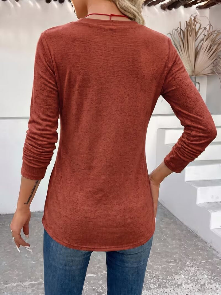 Kaja™ - Komfortabel stripete genser