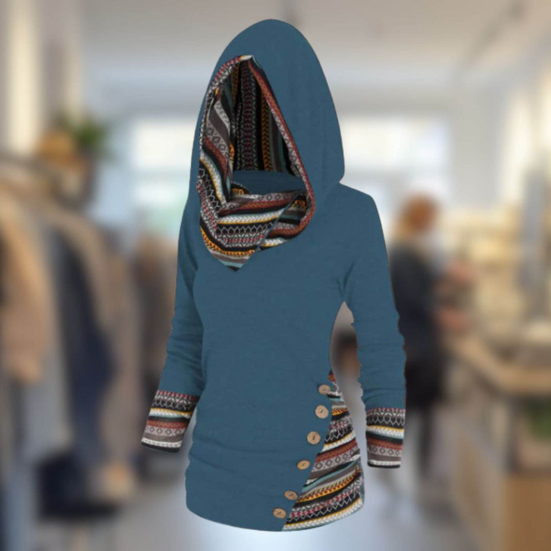 Kaja™ – Etnisk Komfort-Hoodie