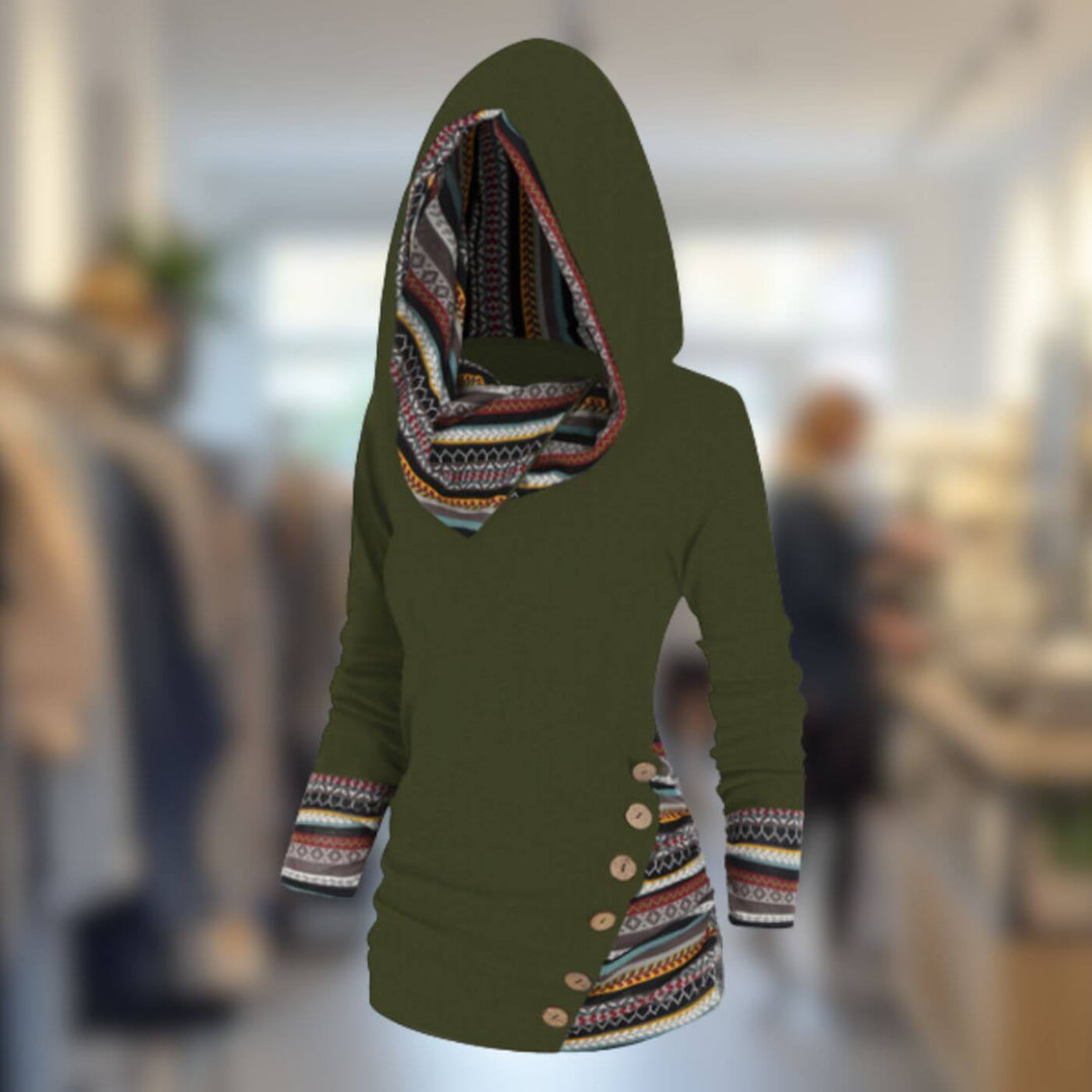 Kaja™ – Etnisk Komfort-Hoodie