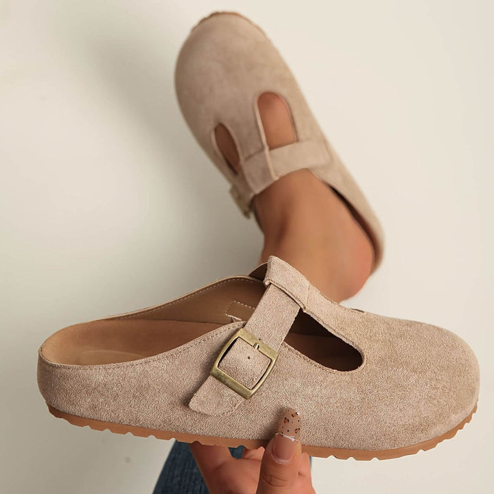 Kara™- Minimalistiske Komfortclogs med Spenne