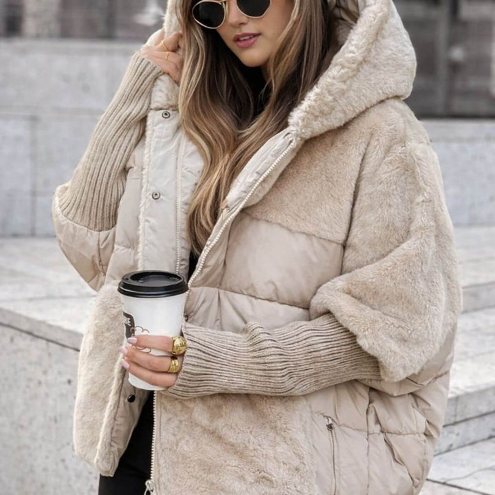 Keira™- Oversized hettejakke for vinteren