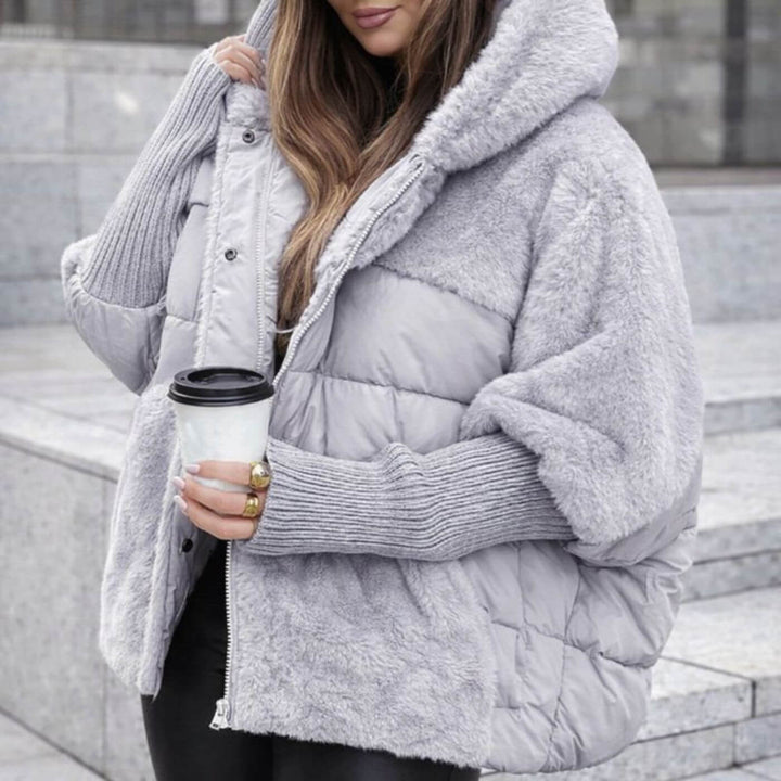 Keira™- Oversized hettejakke for vinteren