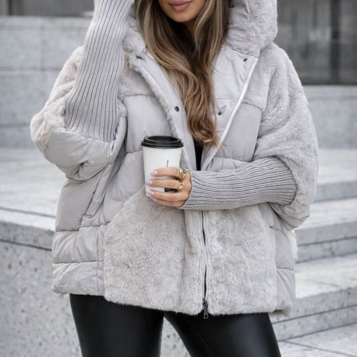 Keira™- Oversized hettejakke for vinteren