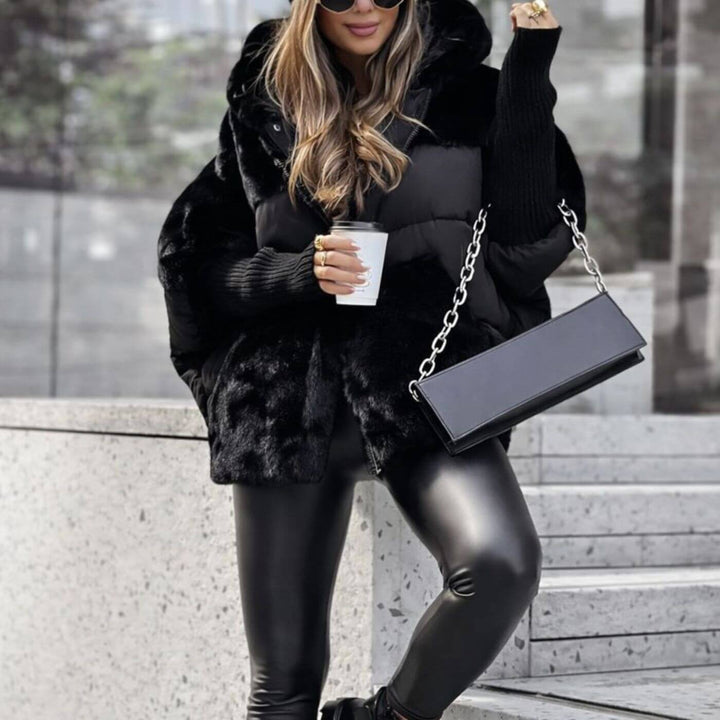 Keira™- Oversized hettejakke for vinteren