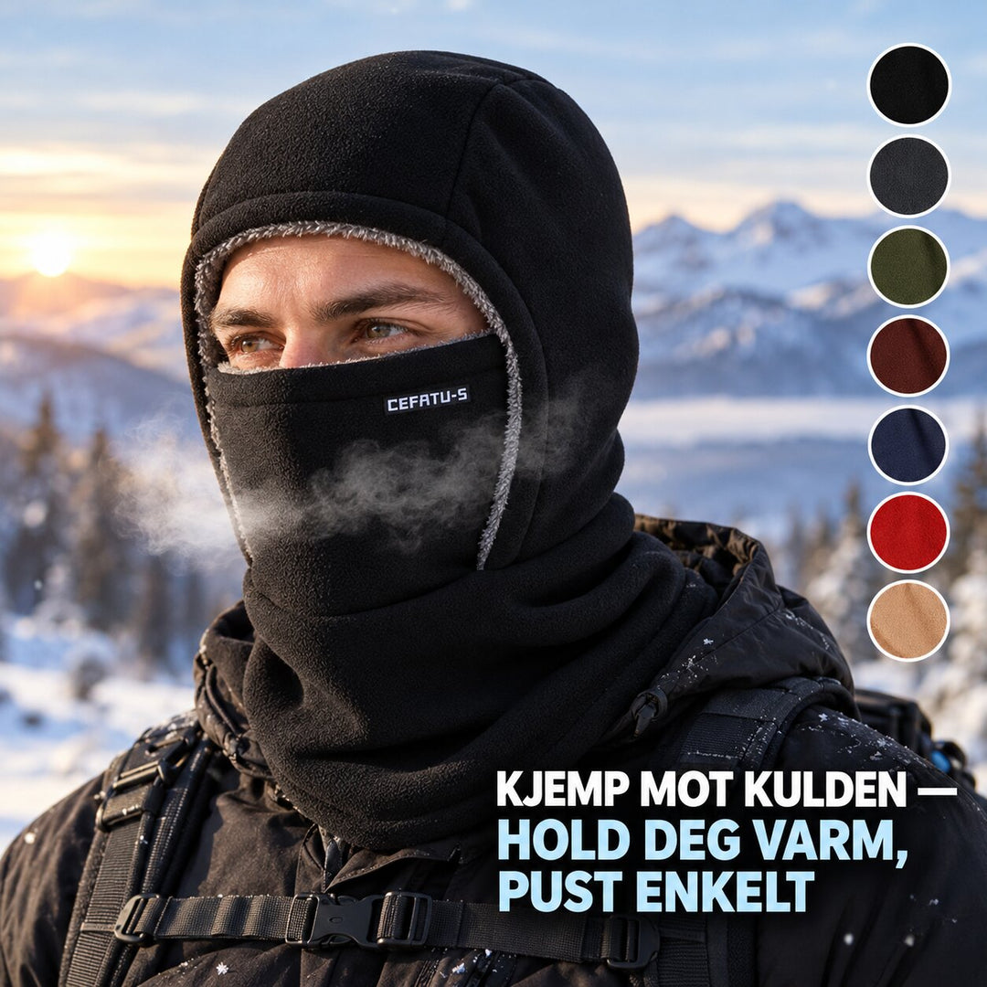 ThermoShield™ – Vindbestandig Termisk 3-i-1 Balaklava
