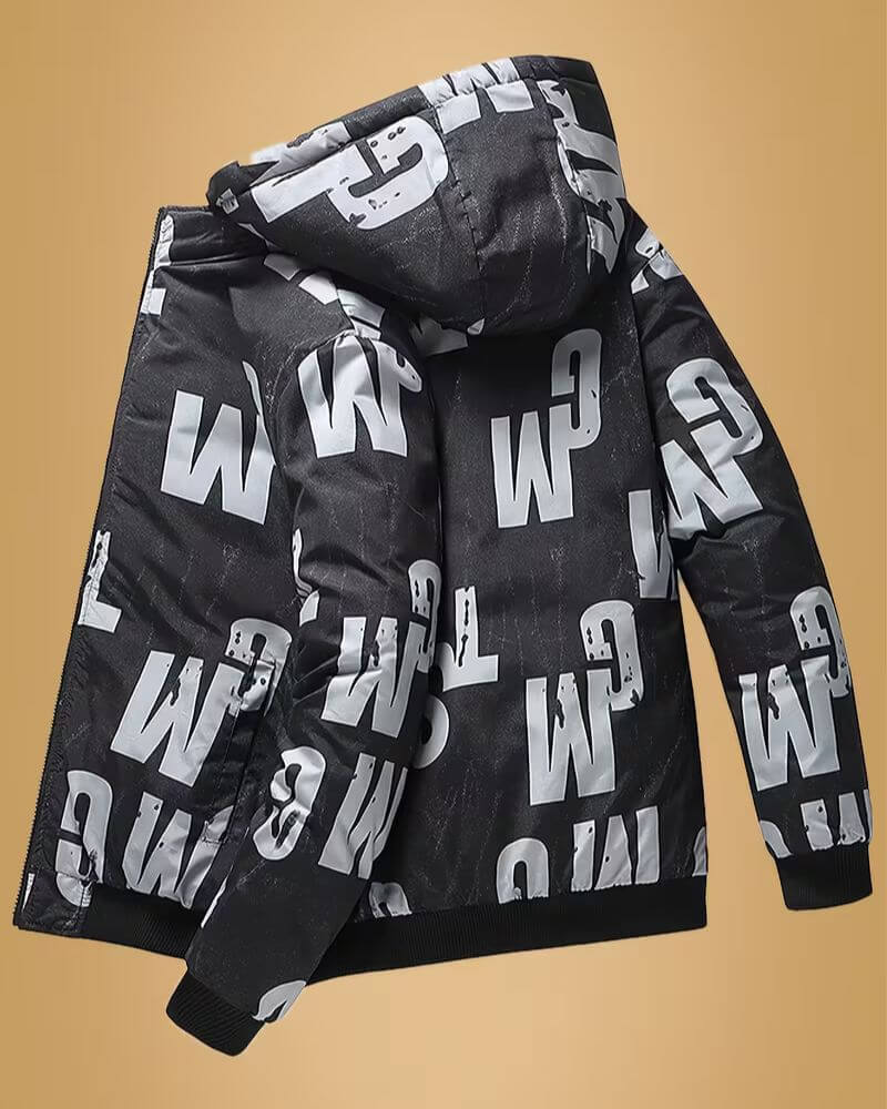 Kristian™ - Vendbar Vinterjakke med Avtakbar Hette