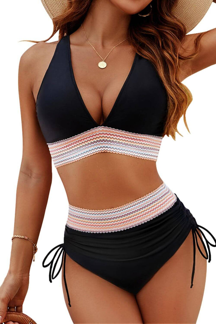 Kristin™- Høytlivsbikini med Mageformende Dekning