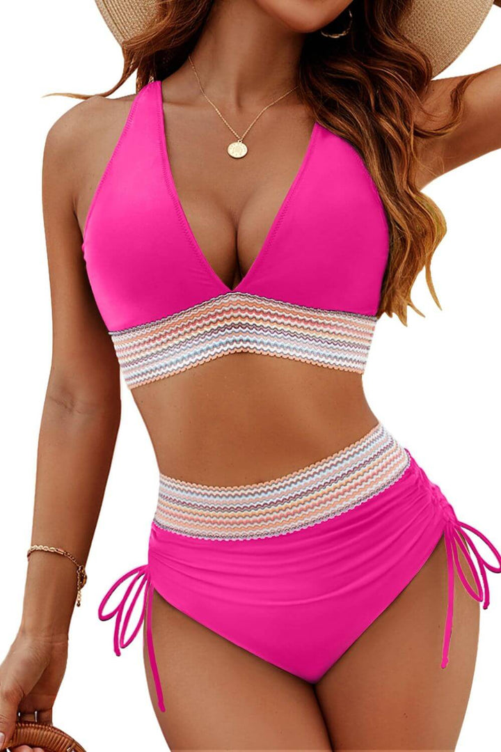 Kristin™- Høytlivsbikini med Mageformende Dekning