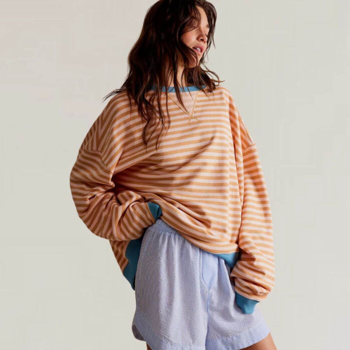 Liana™ - Oversized Stripet Komfortgenser