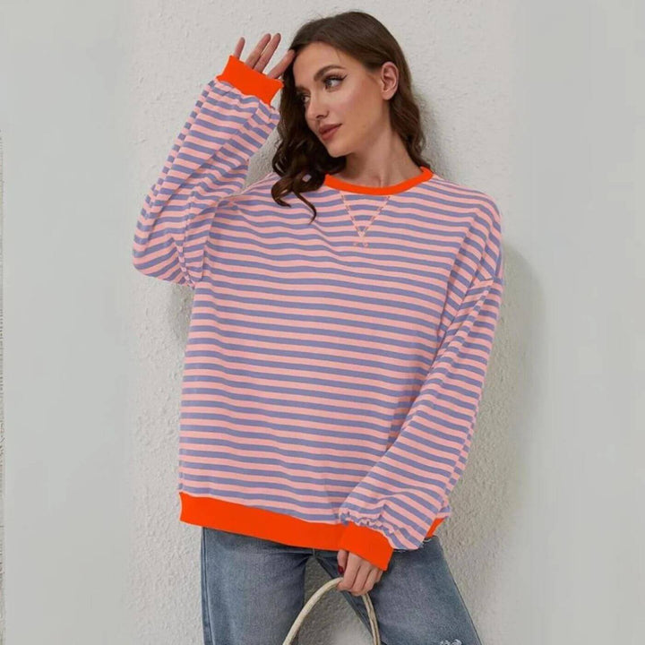 Liana™ - Oversized Stripet Komfortgenser