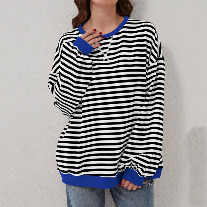 Liana™ - Oversized Stripet Komfortgenser