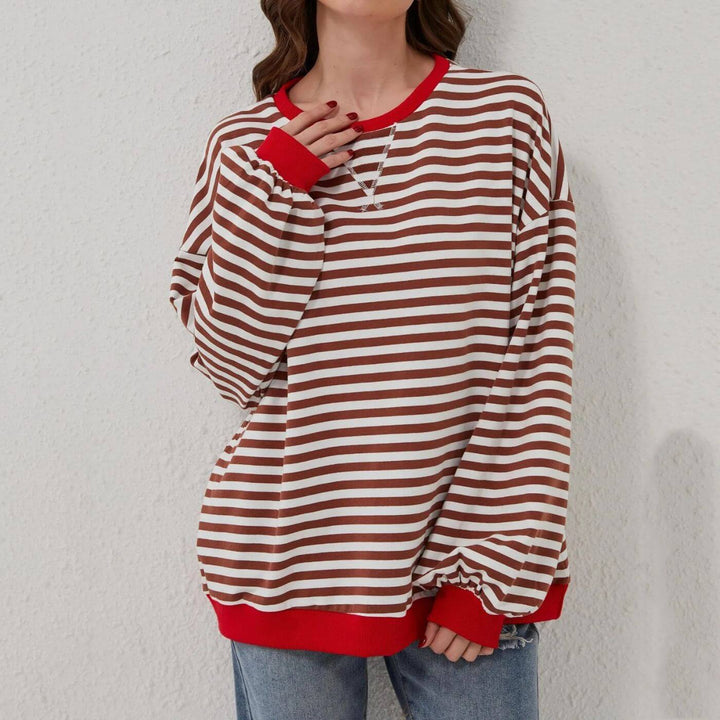 Liana™ - Oversized Stripet Komfortgenser