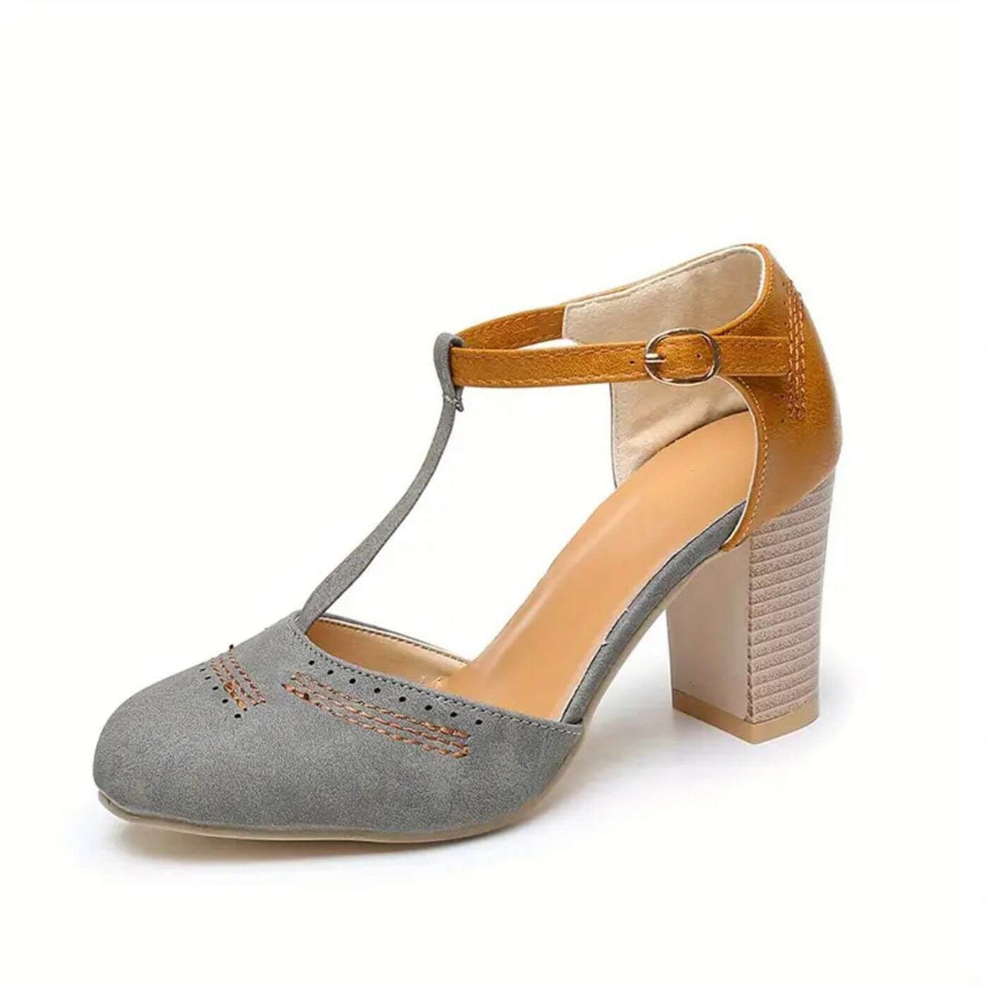 Lilja™ – Elegante Ortopediske Sandaler med Hæl
