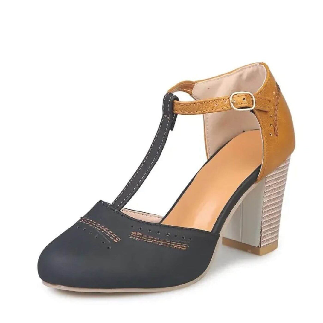 Lilja™ – Elegante Ortopediske Sandaler med Hæl