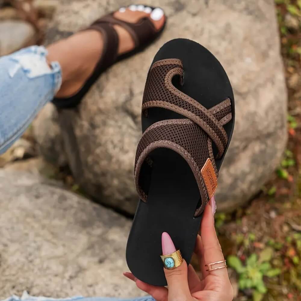 Linda™ - Ortopediske Sandaler Med Knystkorrigering
