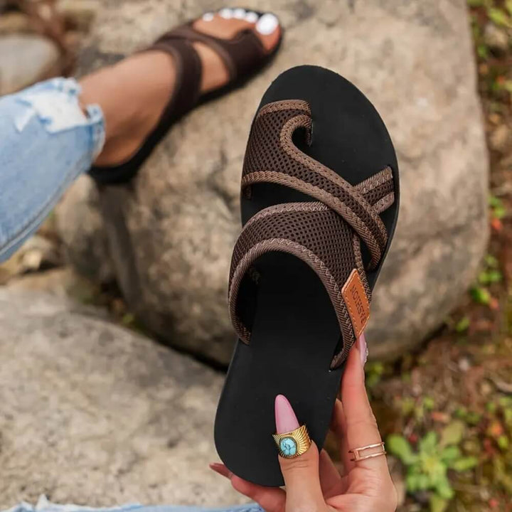 Linda™ - Ortopediske Sandaler Med Knystkorrigering