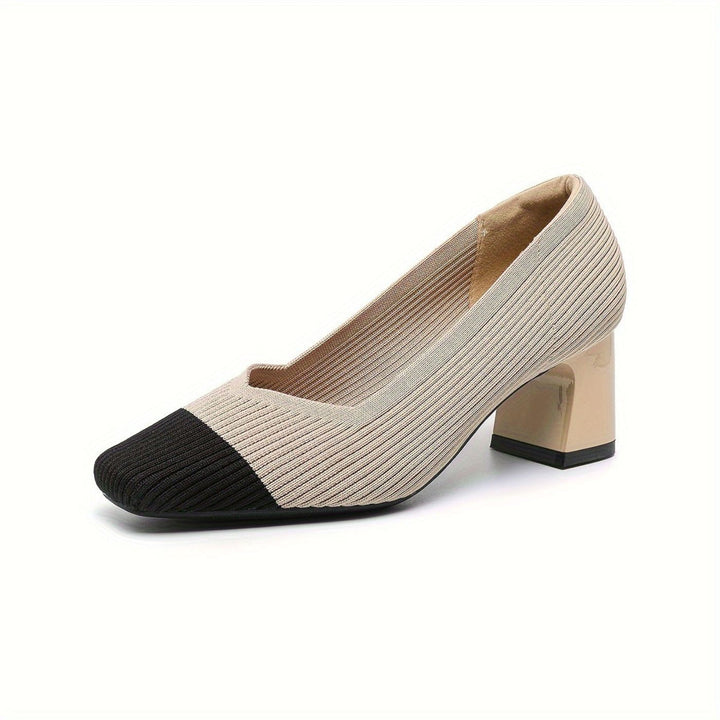 Linnea™- Komfortable Pumps med Blokkhæl