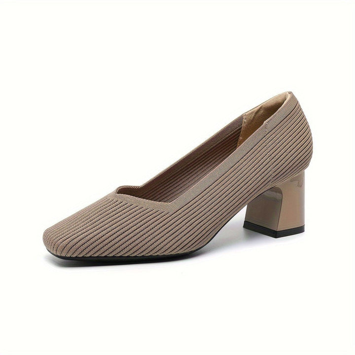 Linnea™- Komfortable Pumps med Blokkhæl