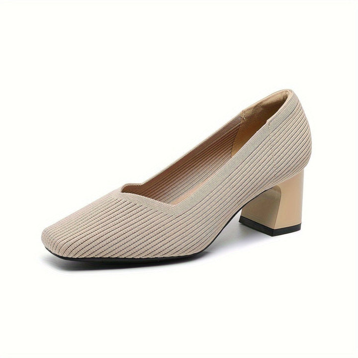 Linnea™- Komfortable Pumps med Blokkhæl