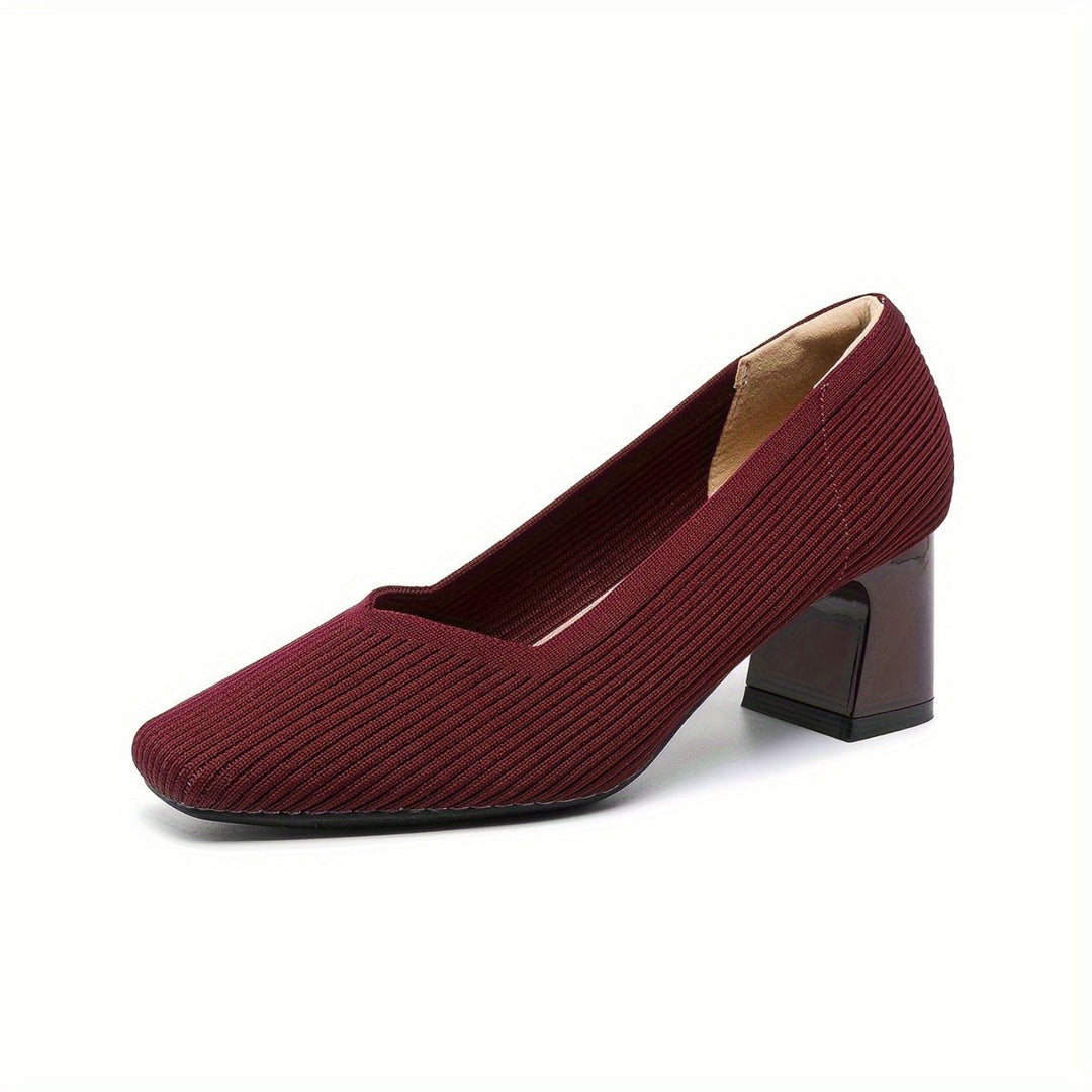 Linnea™- Komfortable Pumps med Blokkhæl