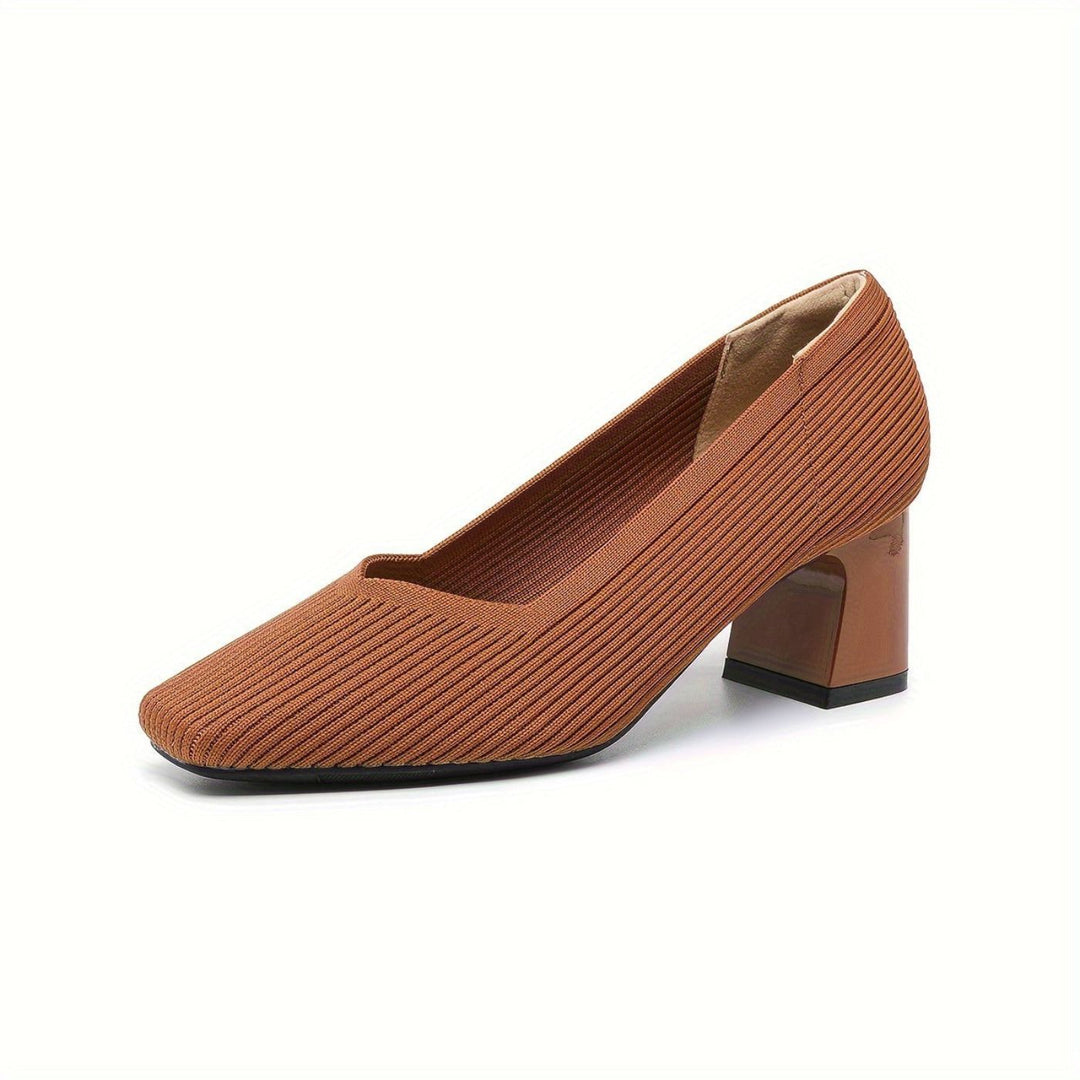 Linnea™- Komfortable Pumps med Blokkhæl